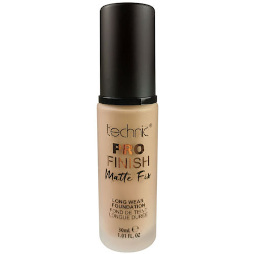 Technic Cosmetics Pro Finish Matte Foundation No Shine Ivory - Makeup Beauty Matte Finish Foundation