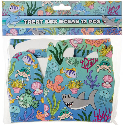 12 Sealife Small Treat Boxes