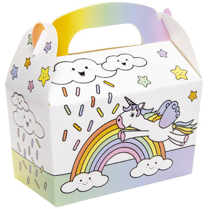 12 Unicorn Small Treat Boxes
