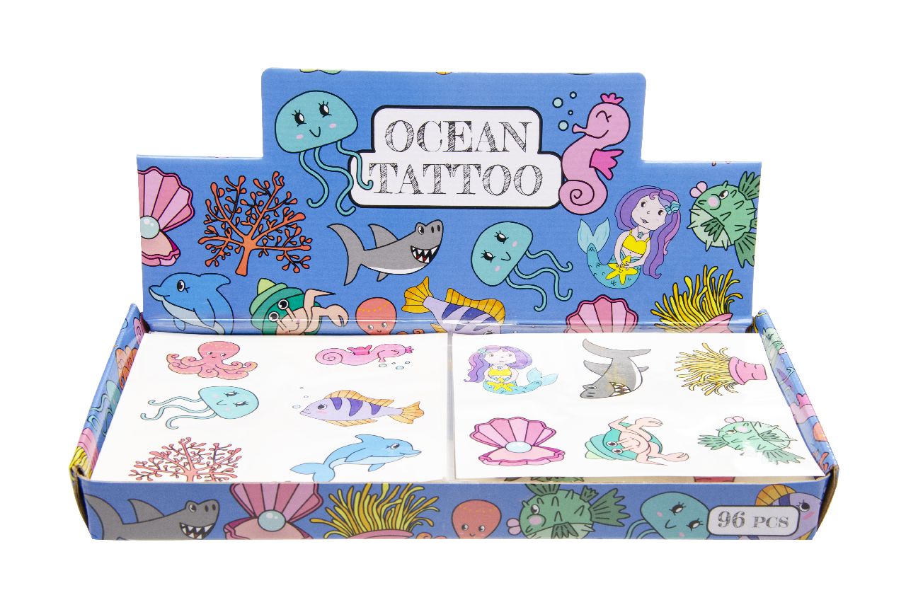 Sea Animal Tattoo Sheet