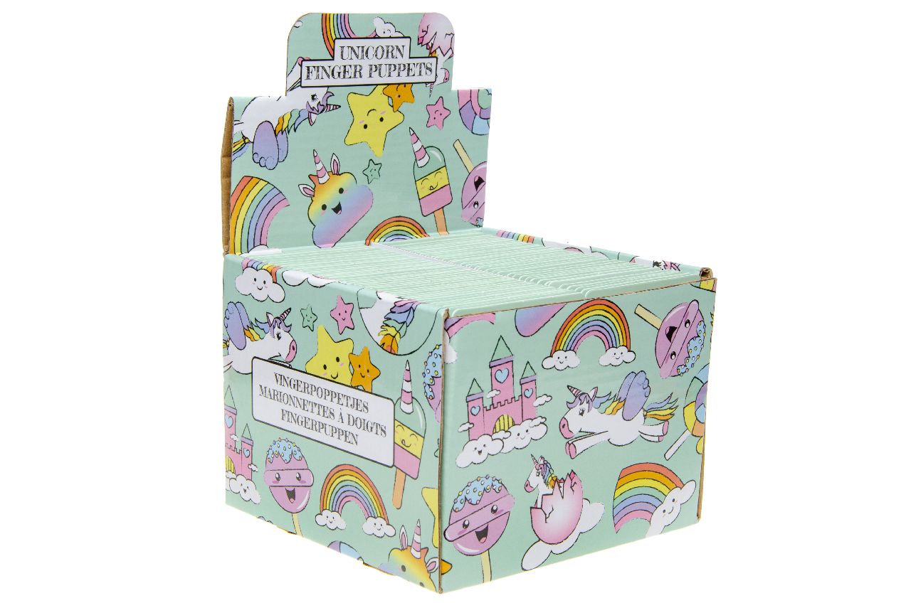 6 Unicorn Finger Puppets