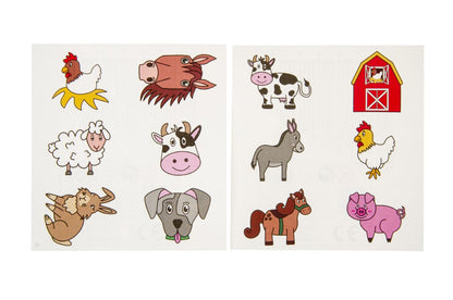 Farm Animal Tattoo Sheet
