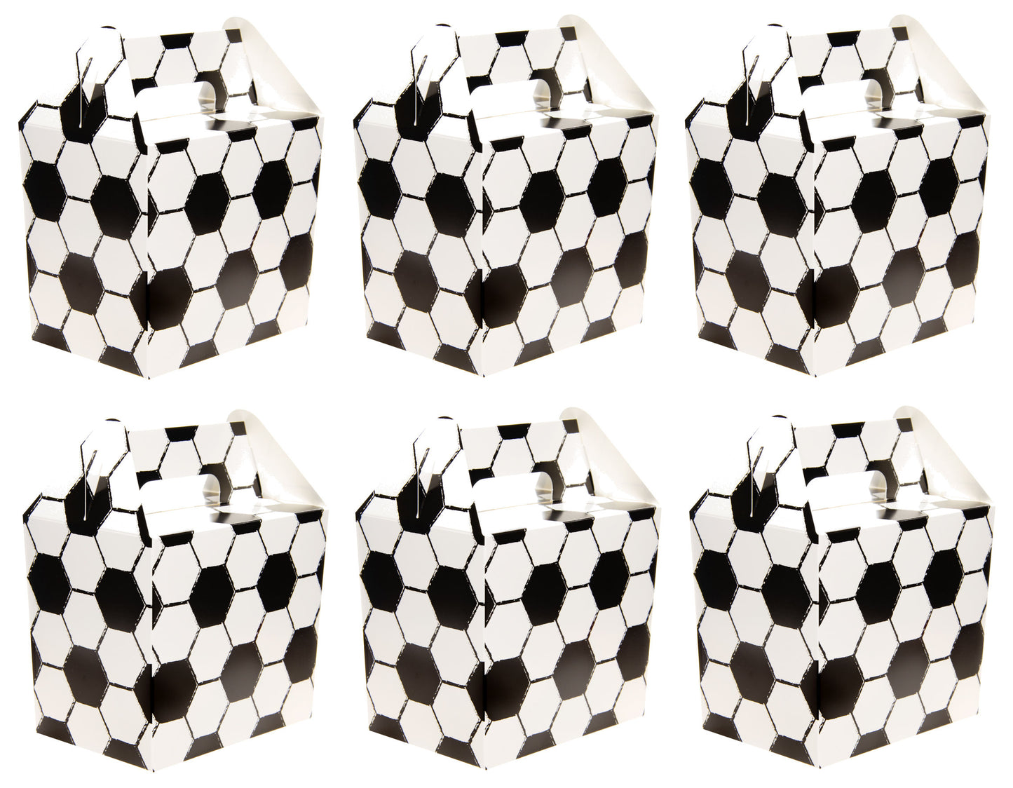 6 Football Party Food Lunch Boxes