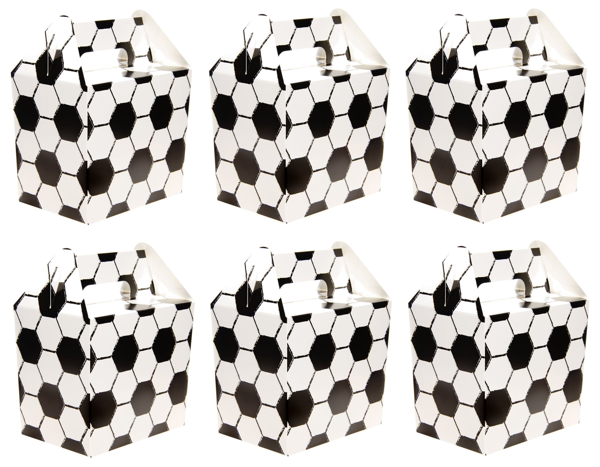 6 Football Party Food Lunch Boxes