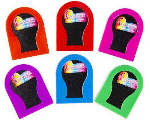 Hair Chalk 6 Pack – All Colours Temporary Colour Easy to Apply and Wash Out Fun for Parties Festivals Cosplay and Dress Up Safe for Kids and Adults