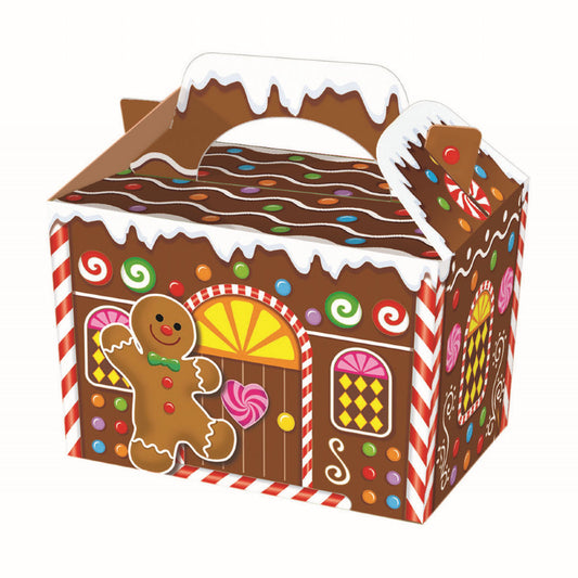 10 Gingerbread Man Party Lunch Boxes